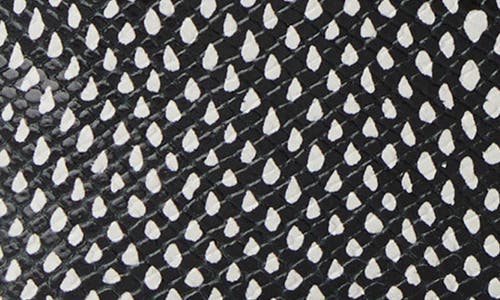 Brahmin Melora Embossed Leather Tote In Black