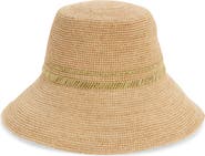 rag & bone Jade Packable Raffia Bucket Hat