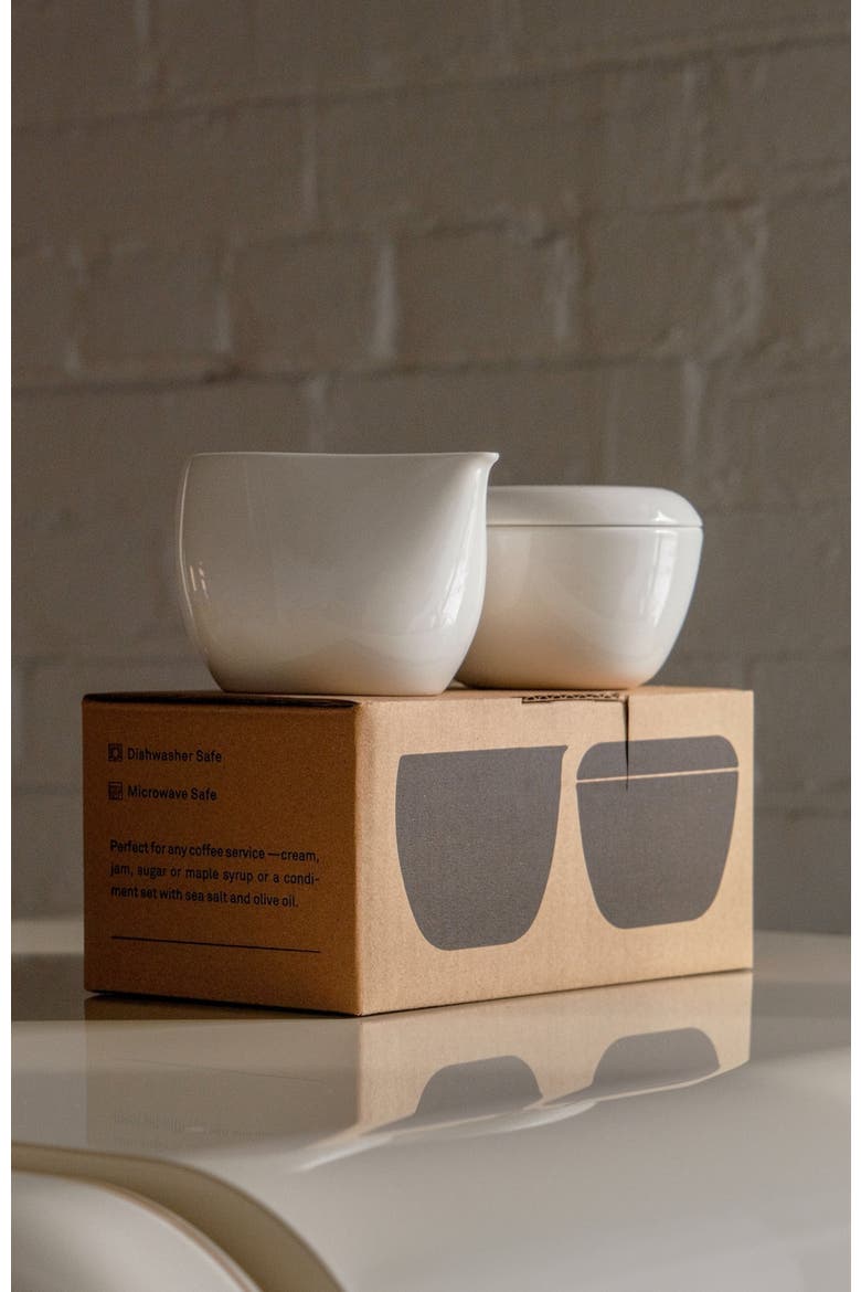 Short Pitcher & Switch Bowl Set, Alternate, color, White