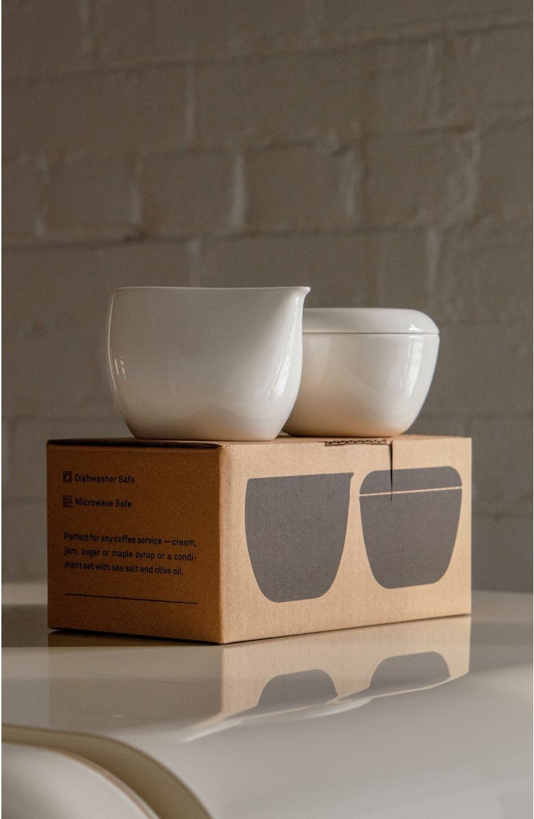 Fors Studio Short Pitcher & Switch Bowl Set, Alternate, color, White