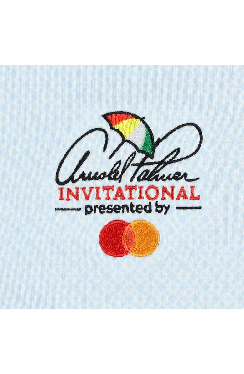 FOOTJOY Men's FootJoy  White Arnold Palmer Invitational ProDry Loop Print Lisle Polo, Alternate, color, White