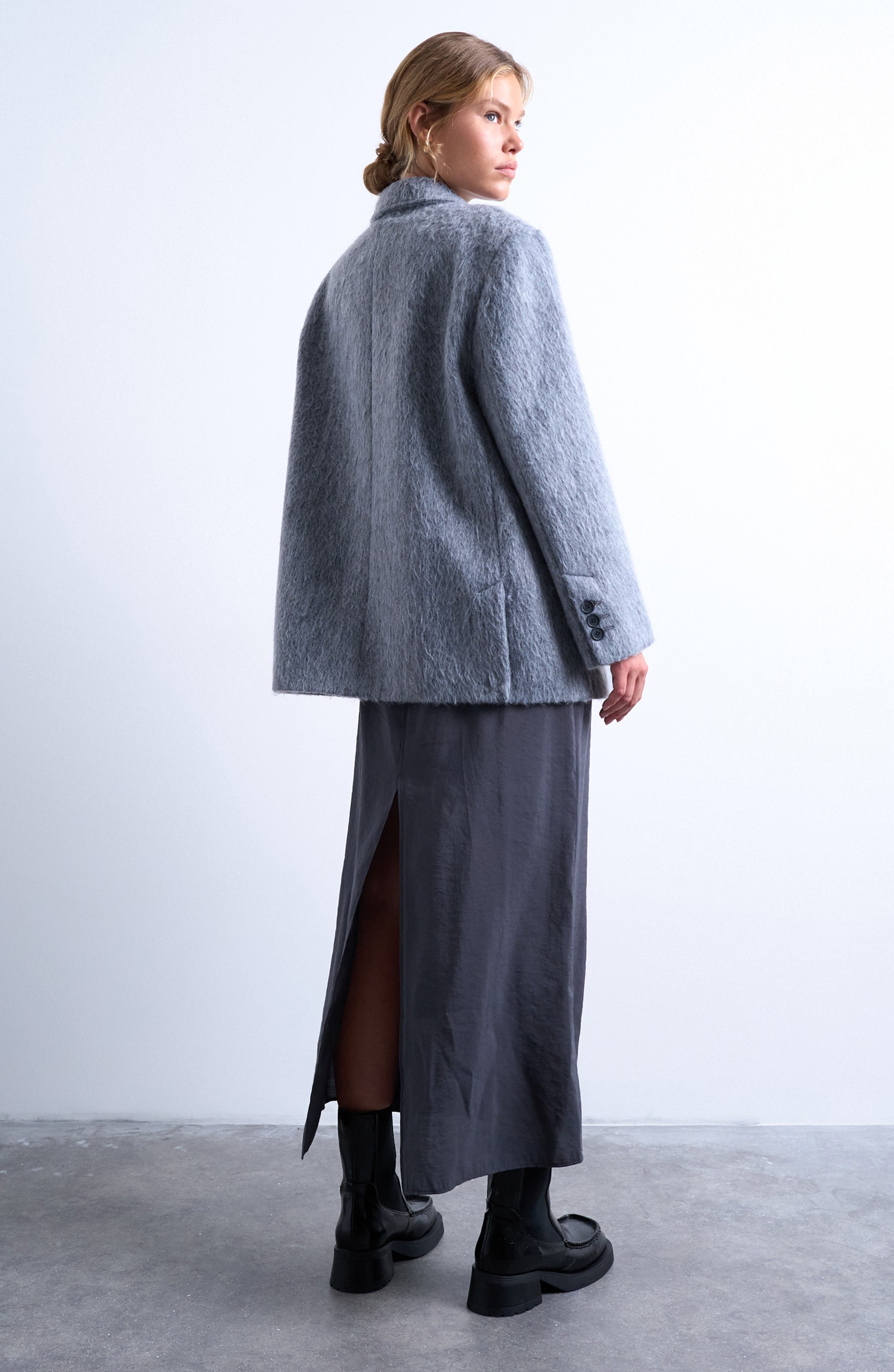 One-Button Blazer Coat - image 2