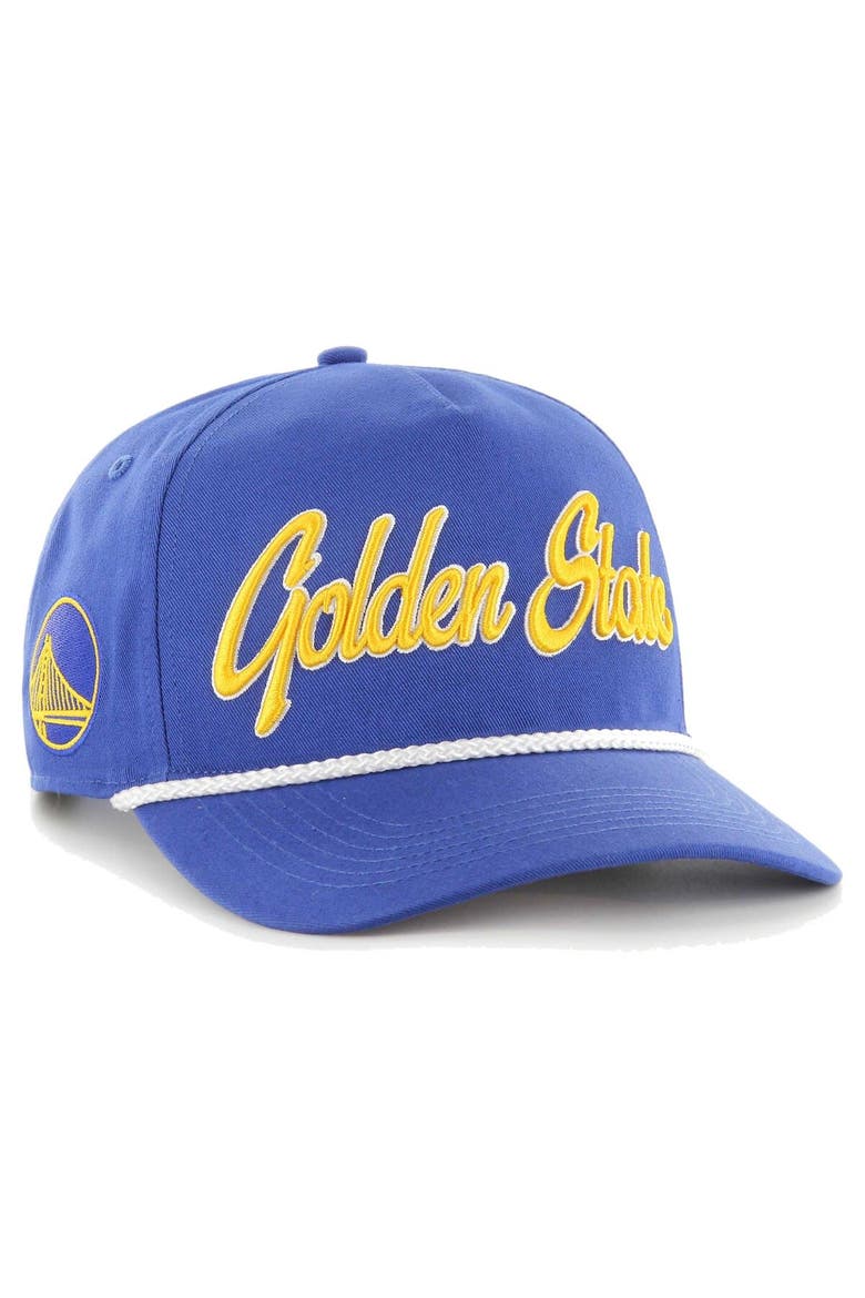 Men's '47  Royal Golden State Warriors Overhand Logo Hitch Adjustable Hat, Main, color, Royal