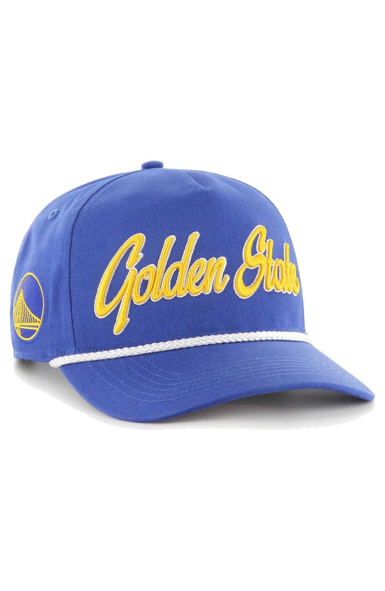 '47 Men's '47  Royal Golden State Warriors Overhand Logo Hitch Adjustable Hat, Main, color, Royal