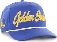 '47 Men's '47 Royal Golden State Warriors Overhand Logo Hitch Adjustable Hat