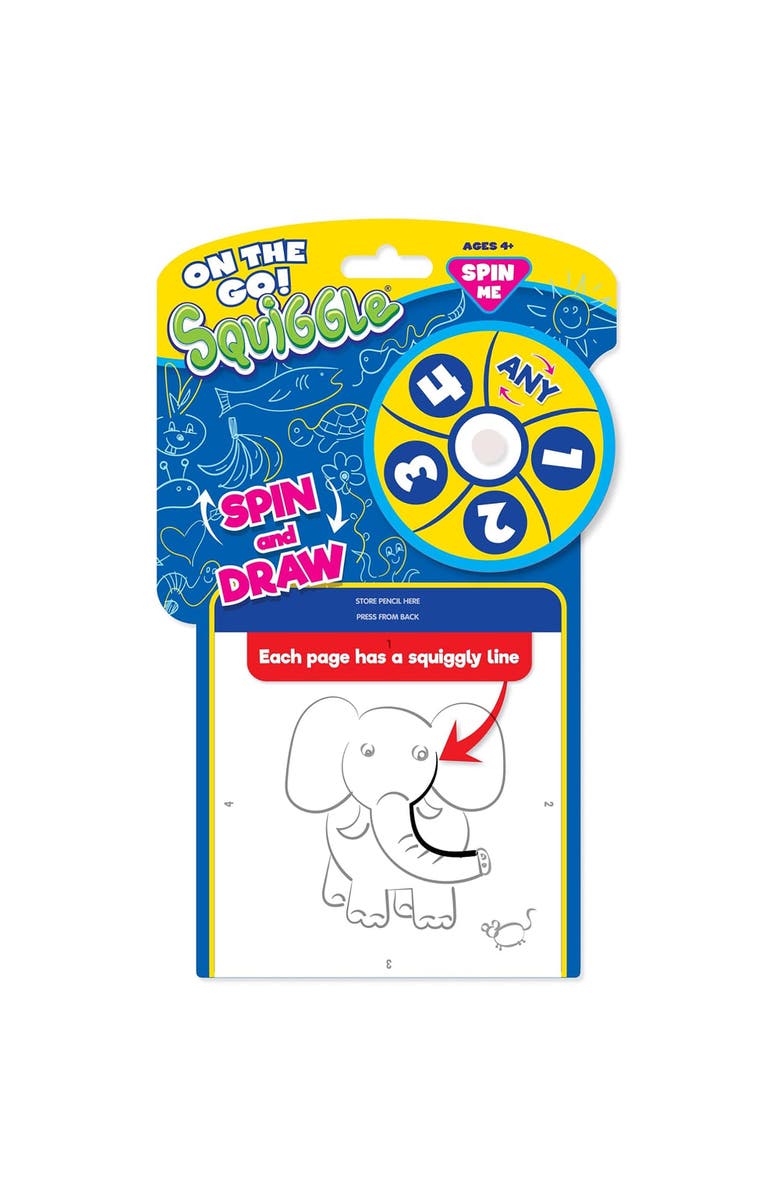 RandomLine of Creative Things Squiggle On the Go Doodle Pad, Main, color, Multicolored