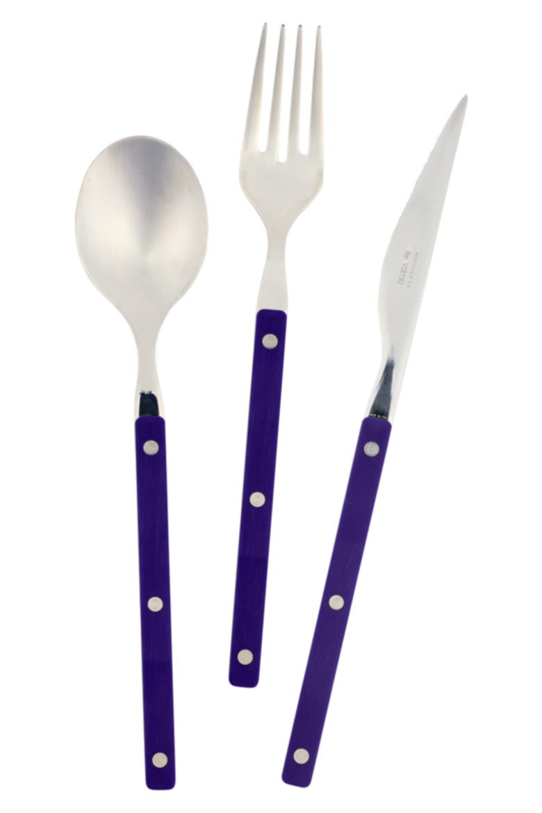 Pastello 3-Piece Place Setting, Main, color, NAVY