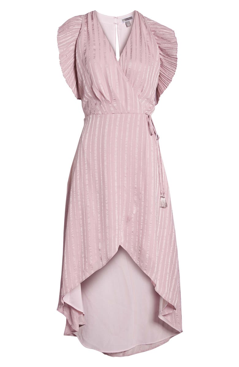 Chelsea28 Shadow Stripe Midi Dress, Alternate, color, 