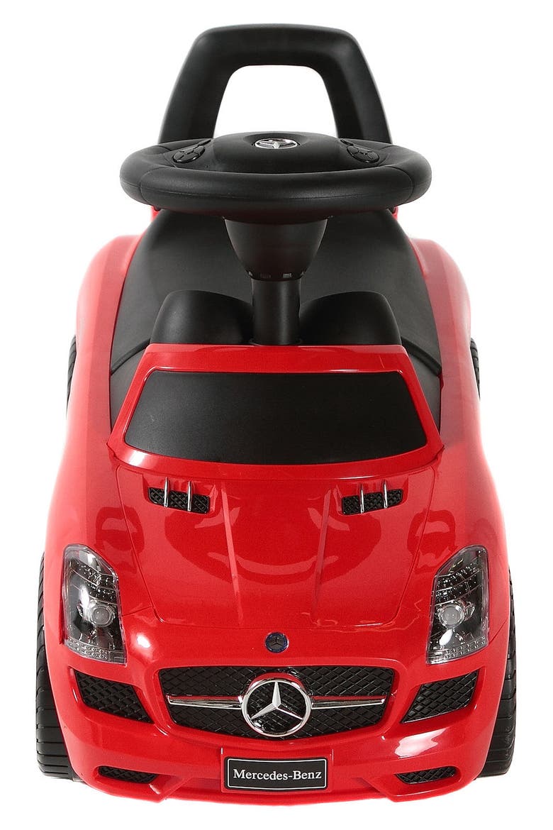 Mercedes Push Car, Alternate, color, RED