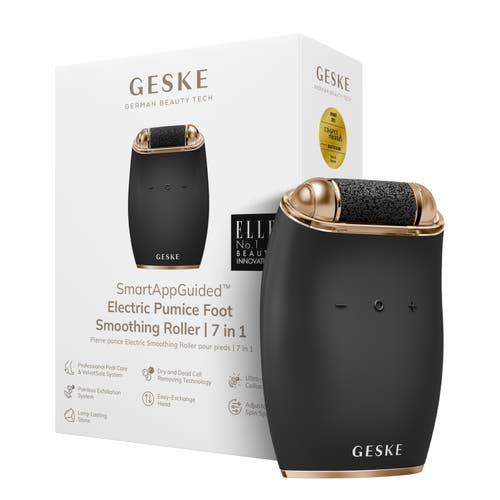 Geske Smartappguided Electric Pumice Foot Smoothing Roller | 7 In Gray