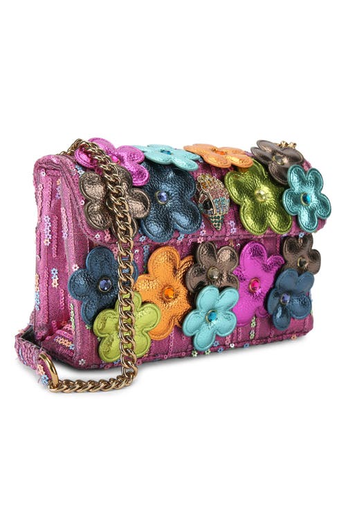 Kurt Geiger London Medium Kensington Daisy Convertible Shoulder Bag In Open Pink