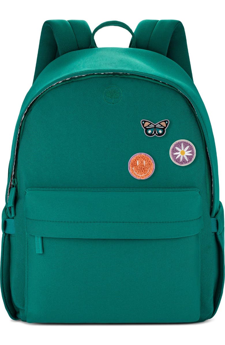 Parker Kids Co. Backpack + Patches - Bloom Set, Main, color, Peacock
