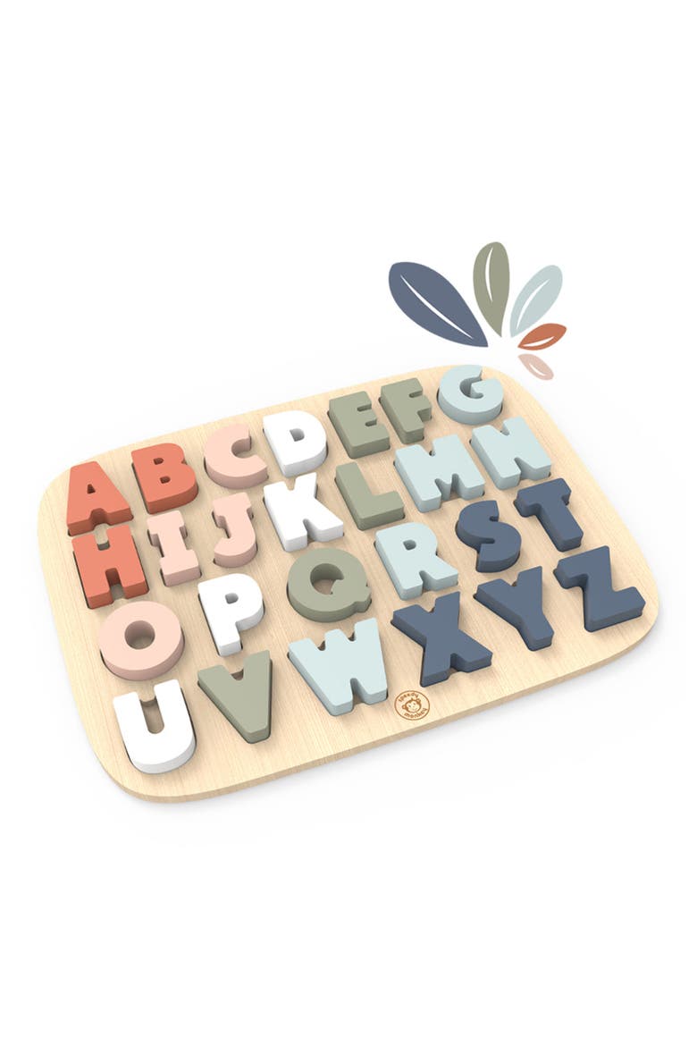 Wooden Alphabet Puzzle, Main, color, MULTI COLOR