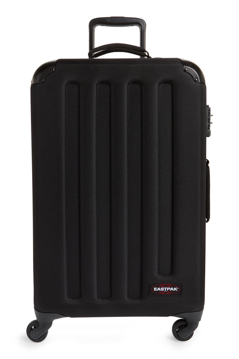 Tranzshell Medium 27-Inch Wheeled Suitcase, Main, color, BLACK
