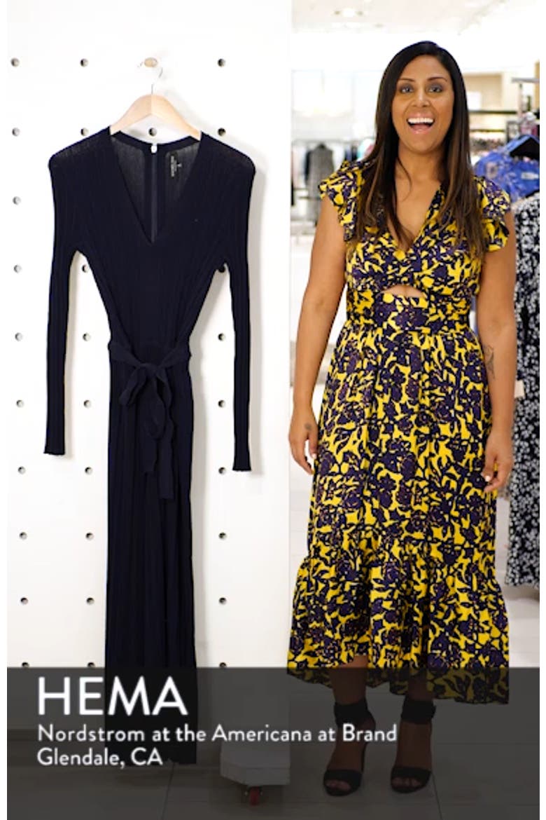 Long Sleeve Ribbed Jumpsuit video