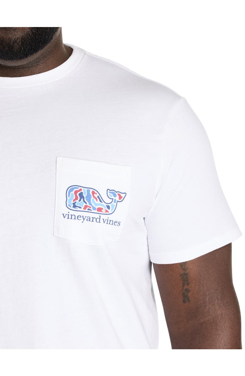 vineyard vines Big & Tall Lobster-Print Graphic Tee, Alternate, color, White Cap