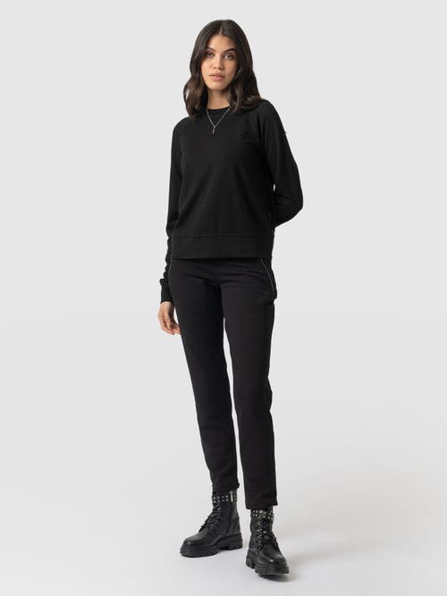 Saint + Sofia Finsbury Zip Pant In Black