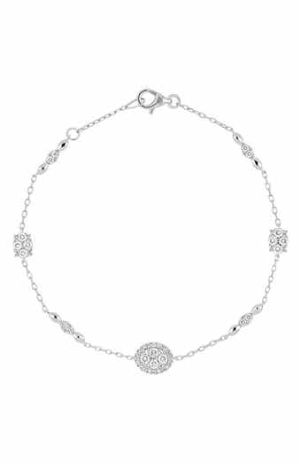 Mika 18k Gold Diamond Line Bracelet