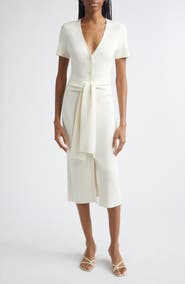 Toccin Agnes Short Sleeve Sweater Dress