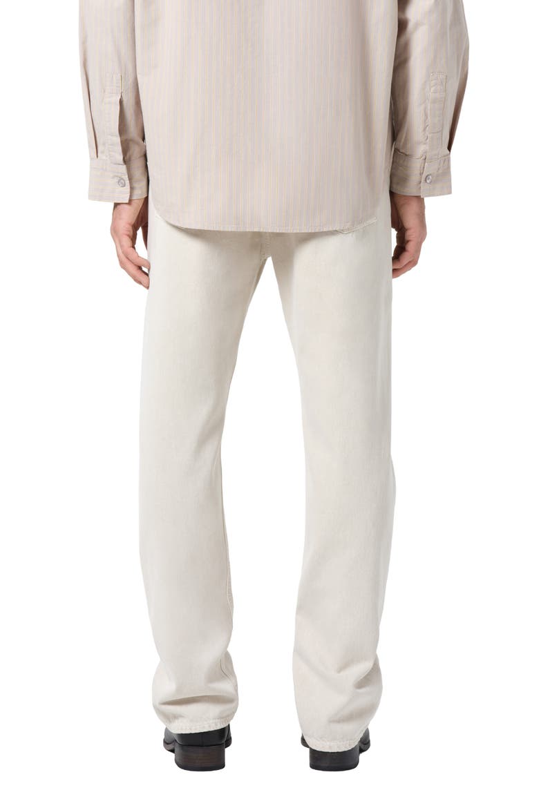 '90s Straight Leg Jeans, Alternate, color, BONE AGED WHITE