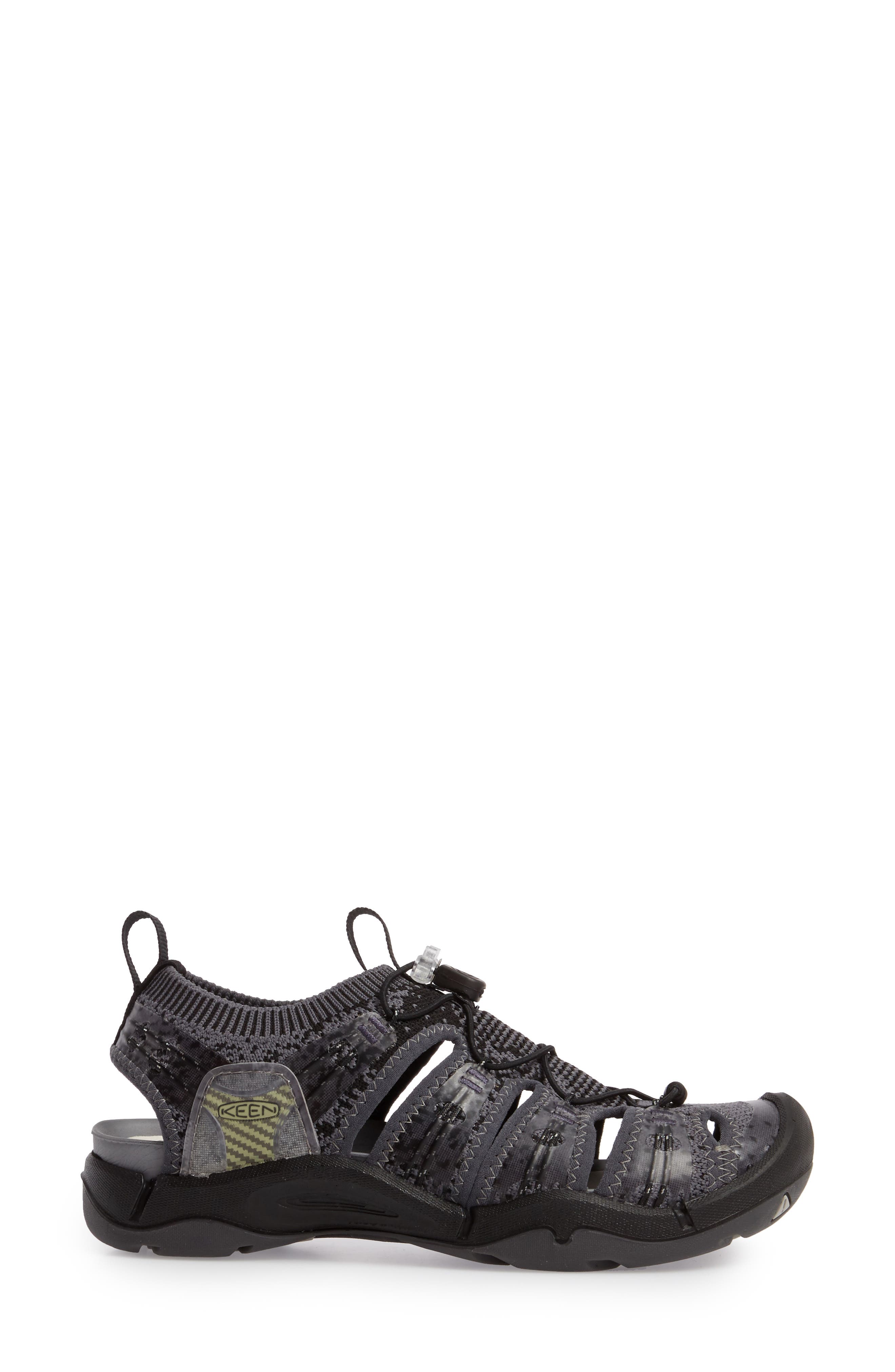 EVOFIT One Sandal, Alternate, color, HEATHERED BLACK/ MAGNET