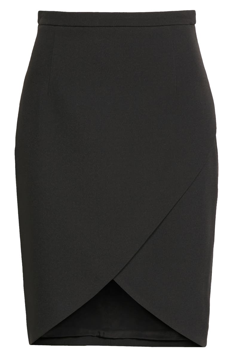 Michael Kors Collection Crepe Tulip Skirt, Alternate, color, 
