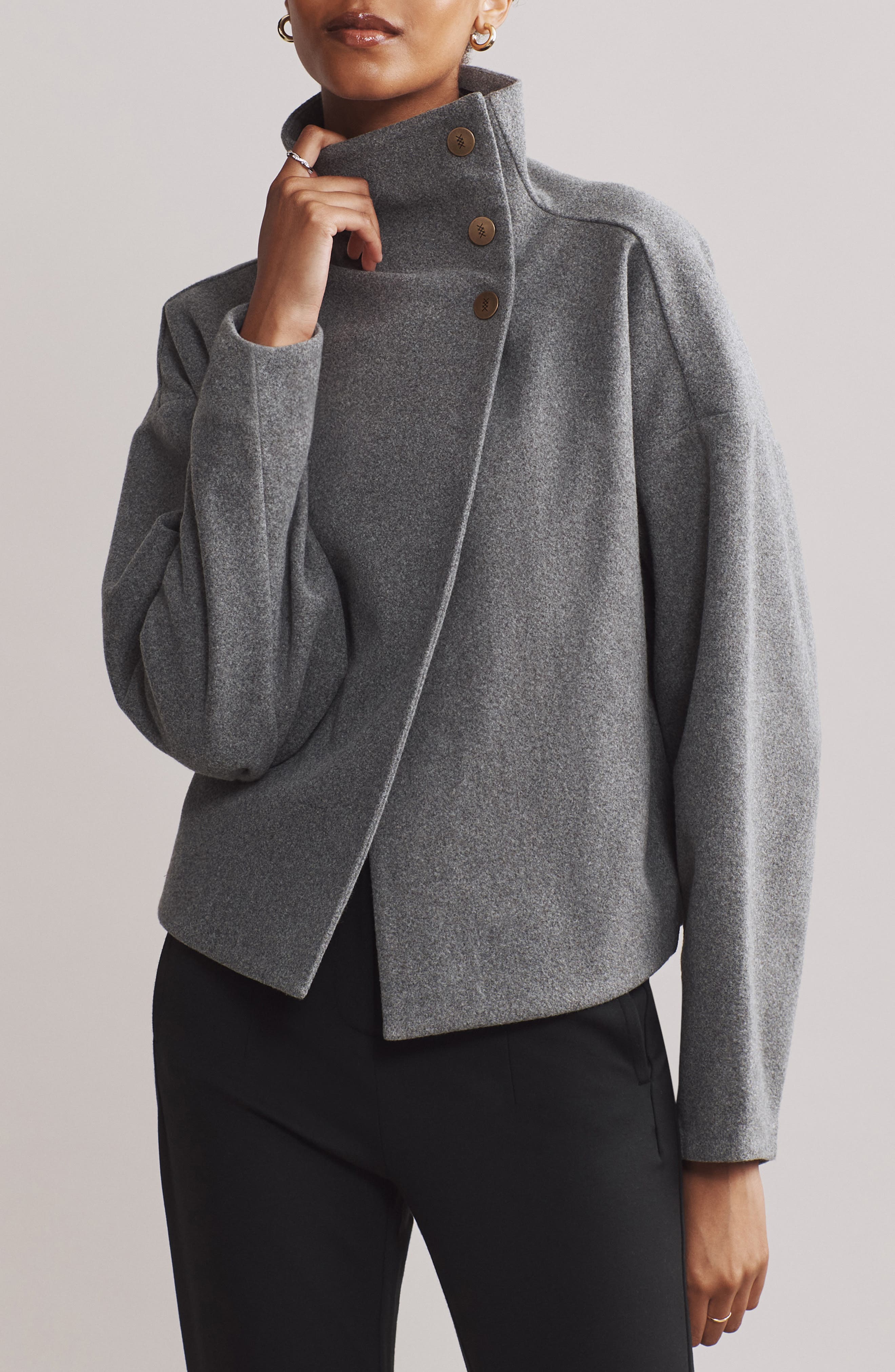 Cocoon Crop Jacket (Women) | Nordstrom