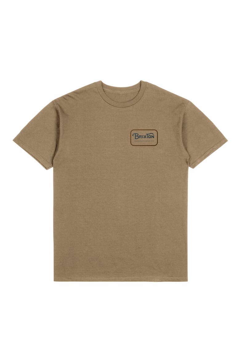 Grade Graphic T-Shirt, Main, color, TIGERS EYE/ WASHED NAVY/ BROWN