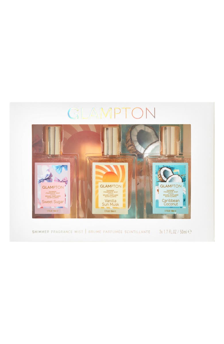 GLAMPTON 3-Piece Shimmer Fragrance Set, Alternate, color, 