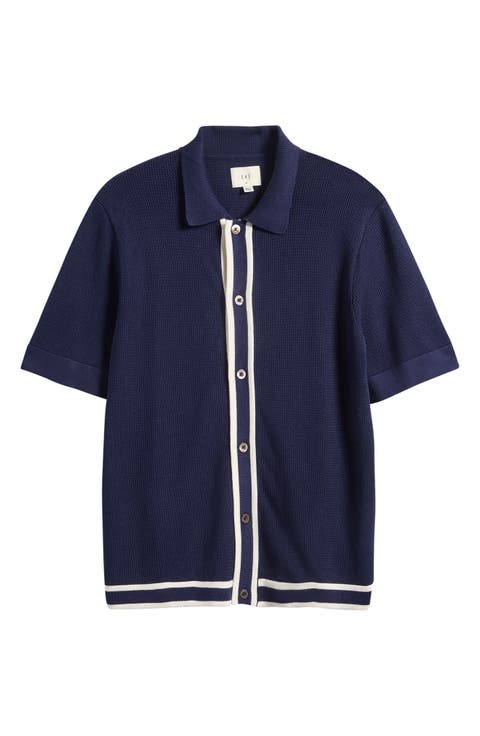 Jorge Stripe Placket Polo