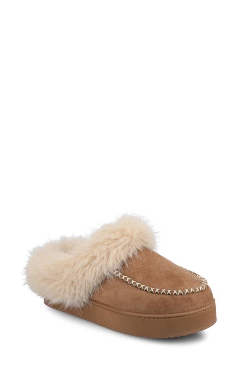 Taran Faux Shearling Lined Slipper (Women)
