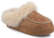 Journee Collection Taran Faux Shearling Lined Slipper