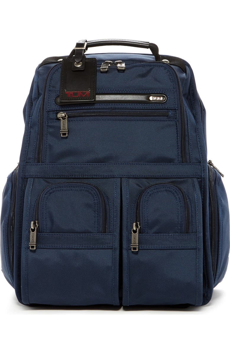 TUMI Compact Nylon Laptop Brief Pack, Main, color,