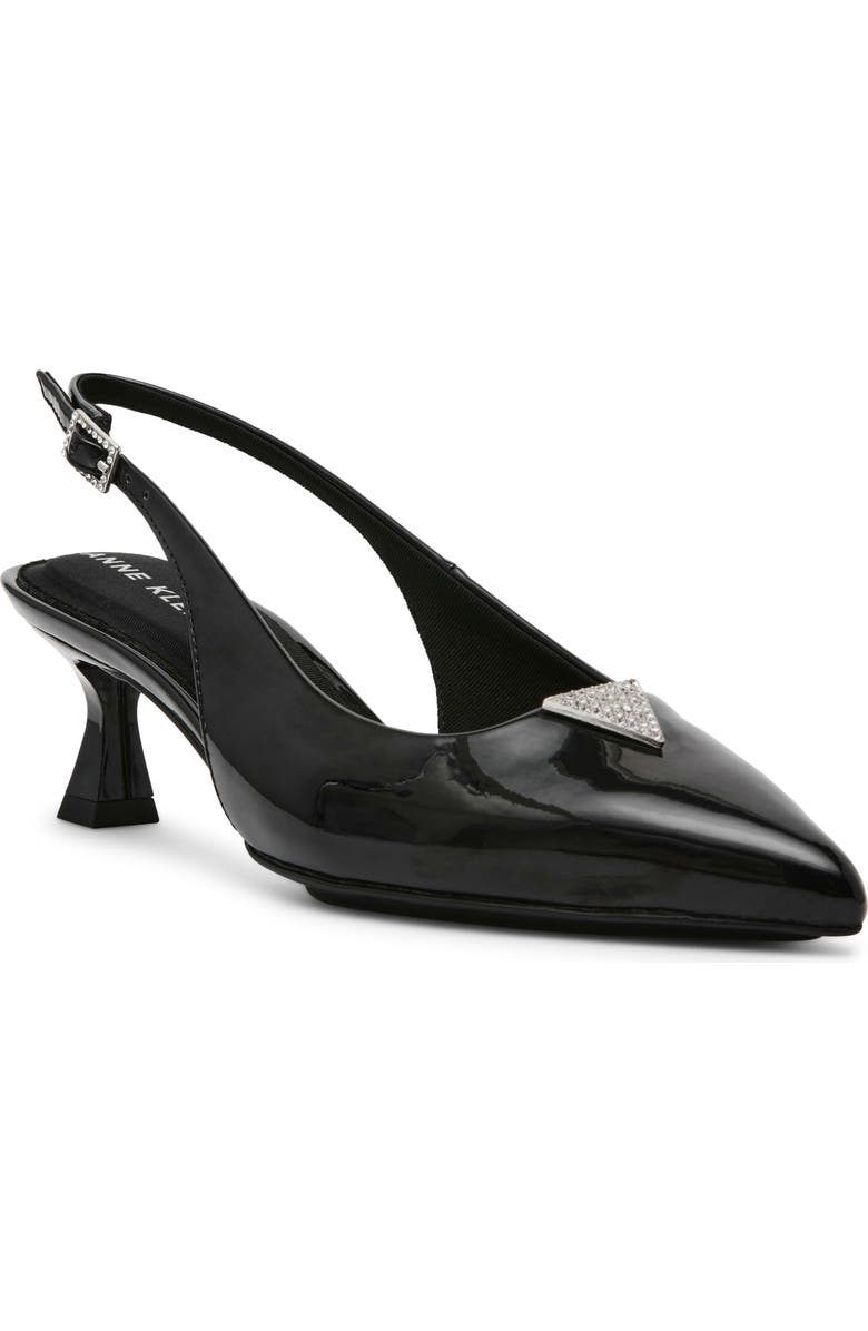 Anne Klein Iset Slingback Pointed Toe Kitten Heel, Main, color,