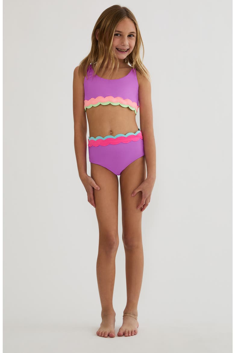 LITTLE MARIN/HARRIET SET, Main, color, RADIANT WAVE COLORBLOCK