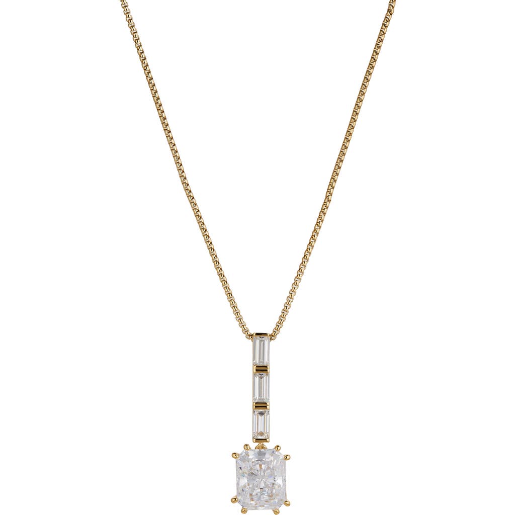 NADRI NADRI CHATEAU CUBIC ZIRCONIA PENDANT NECKLACE