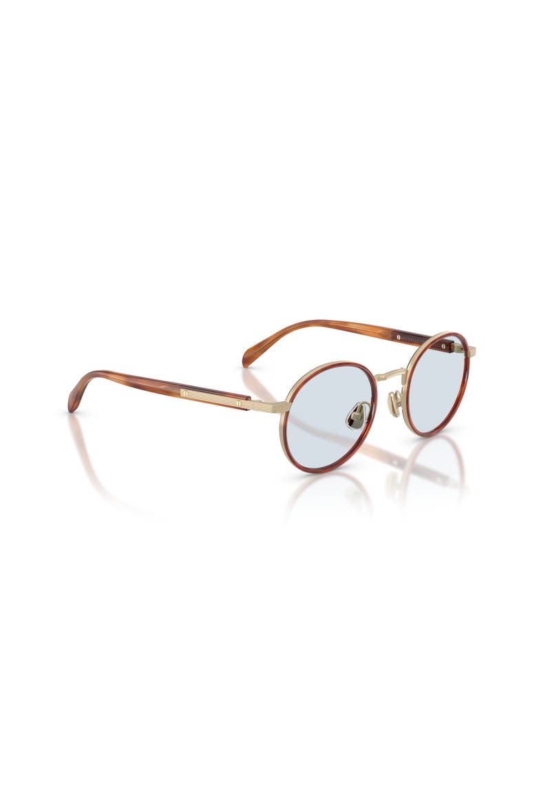 48mm Round optical glasses, Alternate, color, Gold