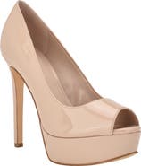 GUESS Cacei Peep Toe Platform Pump