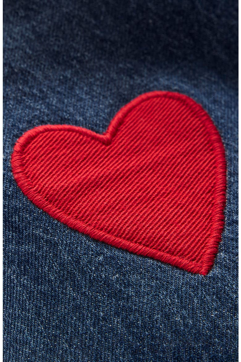 Kids' Appliqué Relaxed-Fit Jeans, Alternate, color, MID VINTAGE APPLIQUE