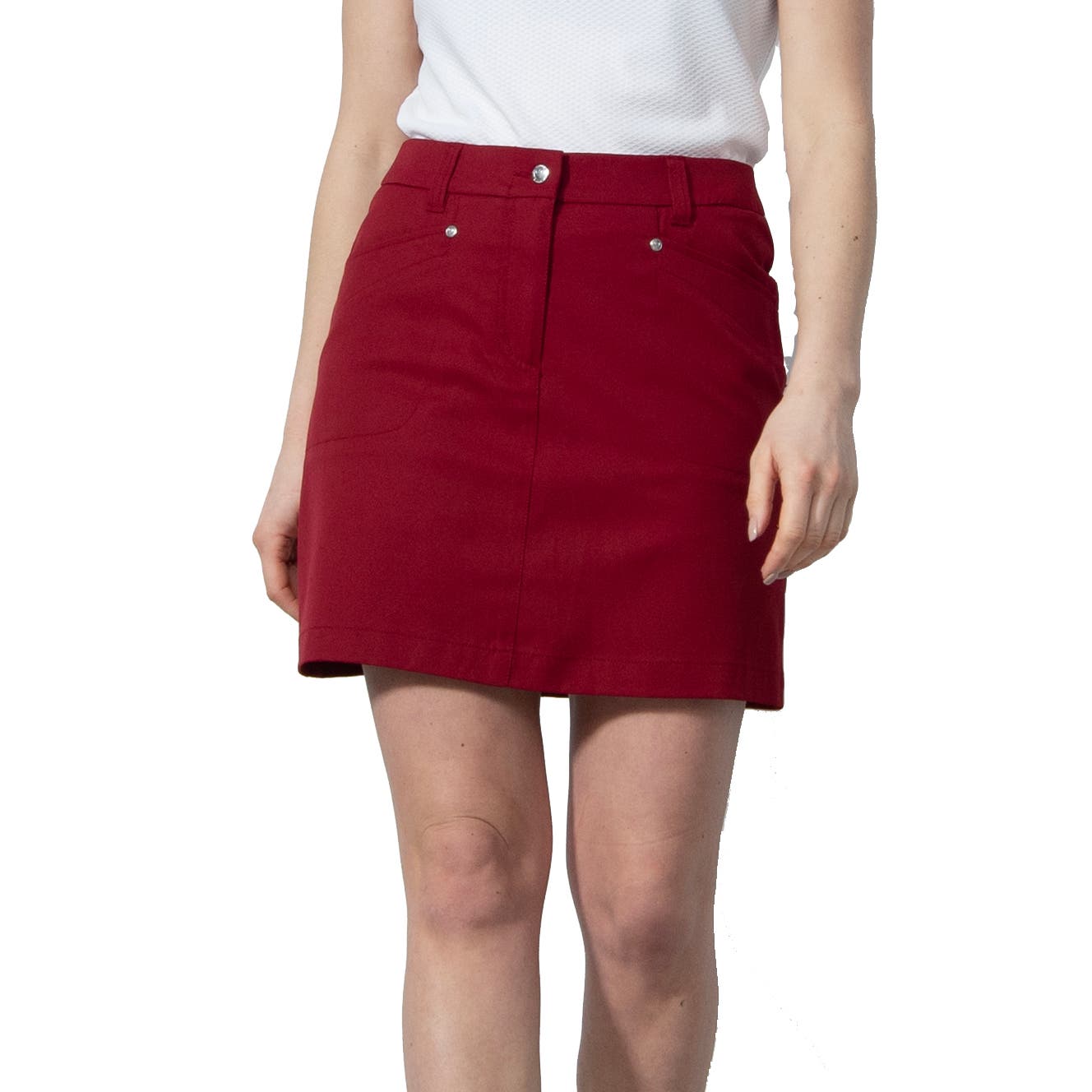Daily Sports Lyric 18 Inch Womens Golf Skort In Red