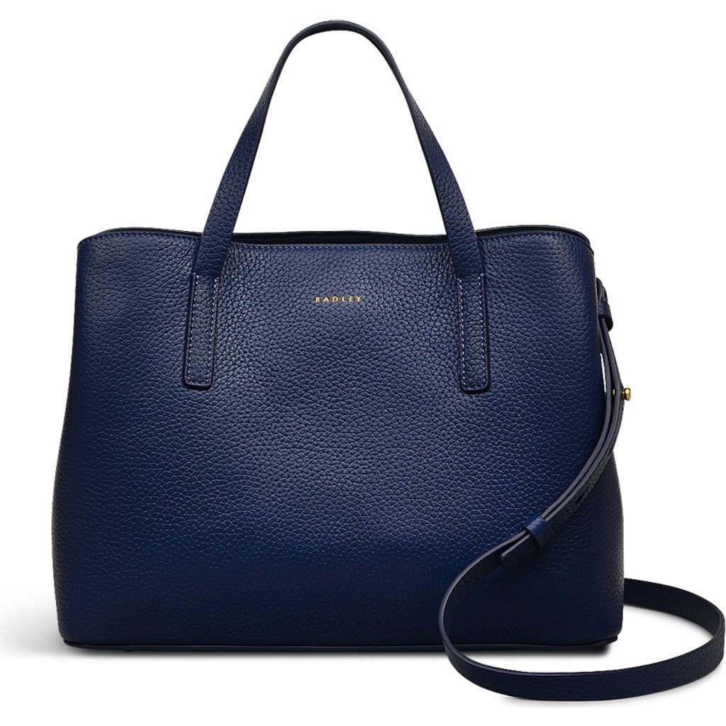 Radley London Dukes Place Medium Ziptop Satchel Bag In Evenfall