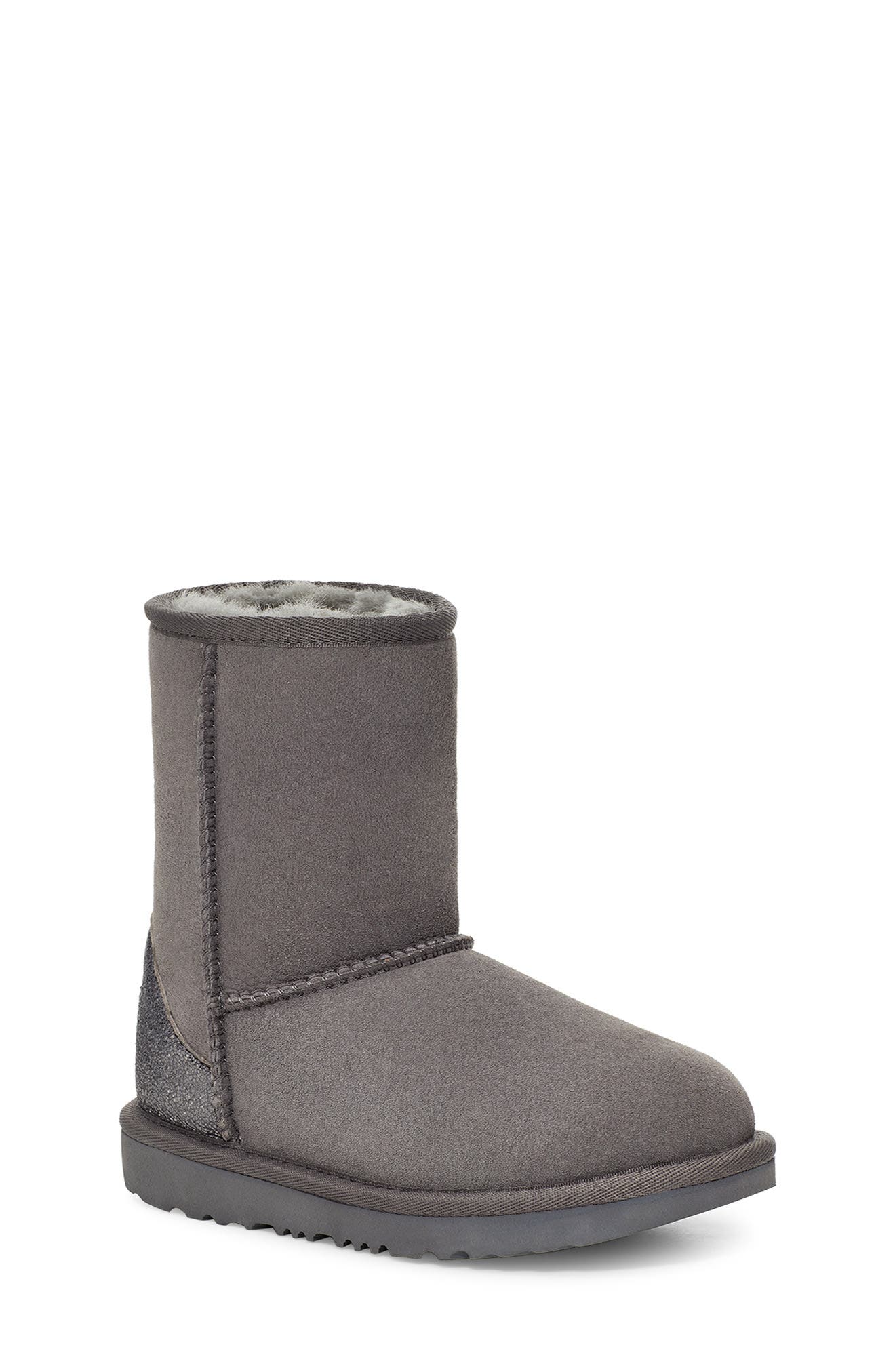UGG<sup>®</sup> Kids' Classic II Glitz Bootie, Main, color, 