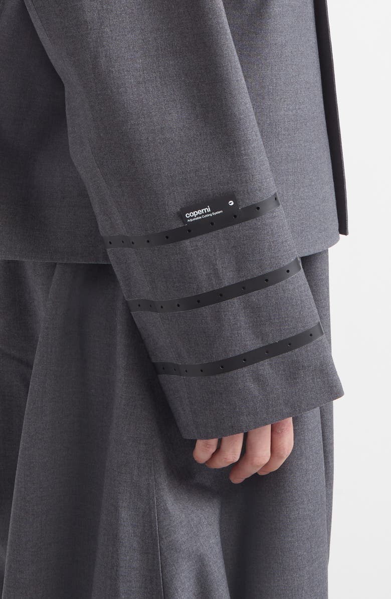 Coperni Technical Tailored Jacket, Alternate, color, Grey