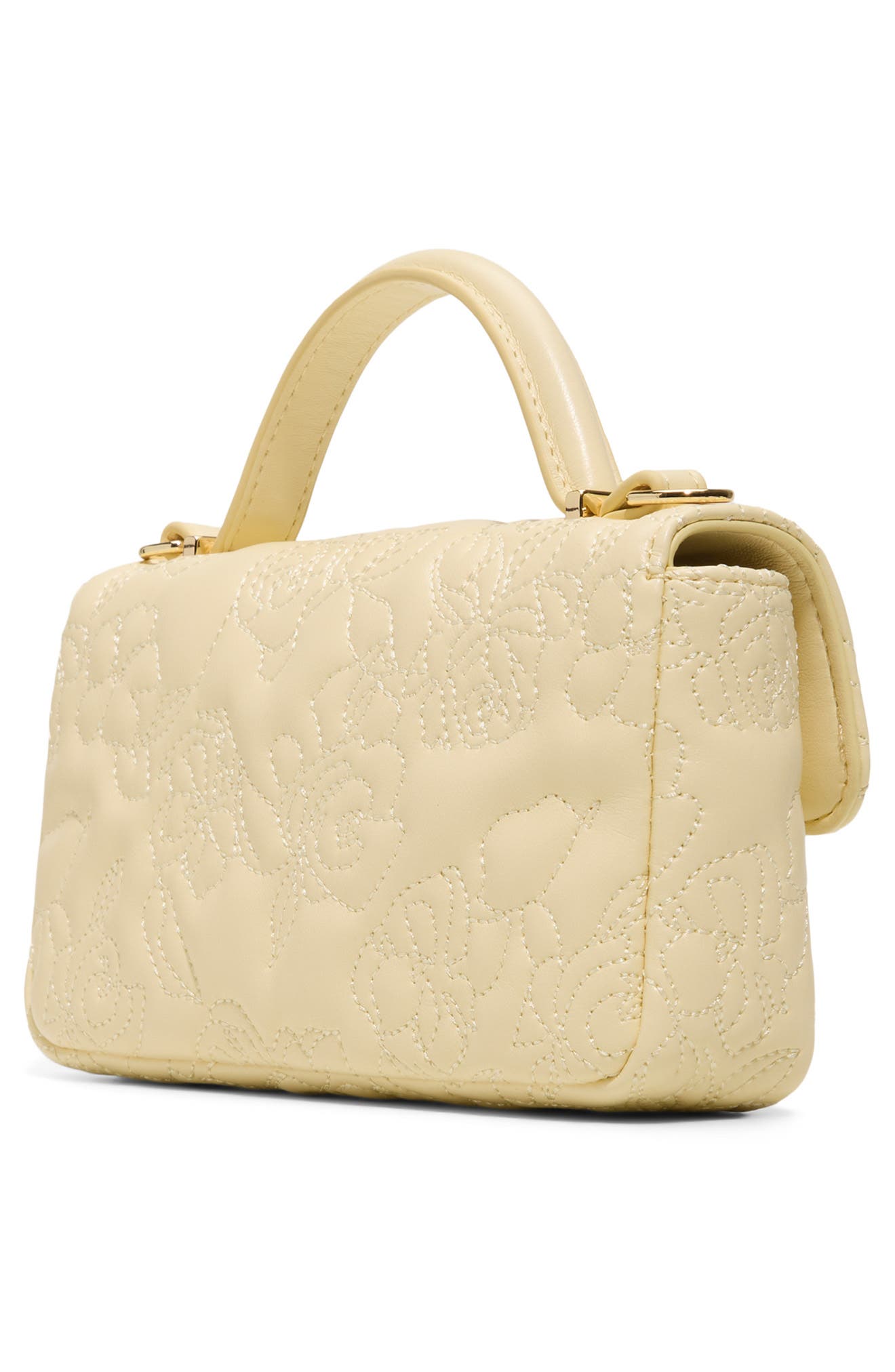 Ted Baker Lia Top Handle Bag, Alternate, color, Melon