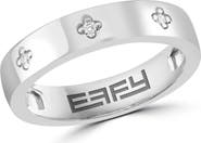 EFFY Sterling Silver Diamond Band Ring