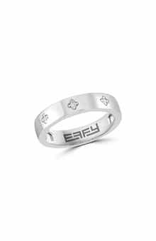 EFFY Sterling Silver Diamond Band Ring