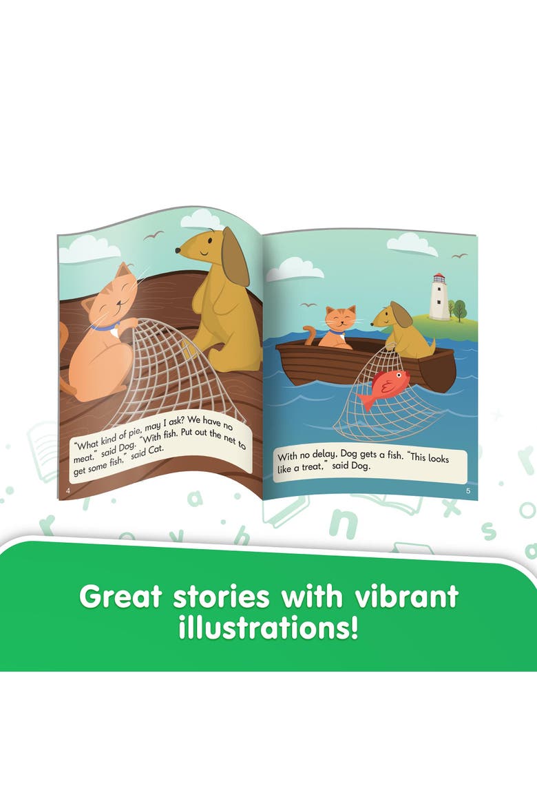 Letters & Sound Set 2 Fiction Educational Learning Boxed Set, Alternate, color, Multicolored