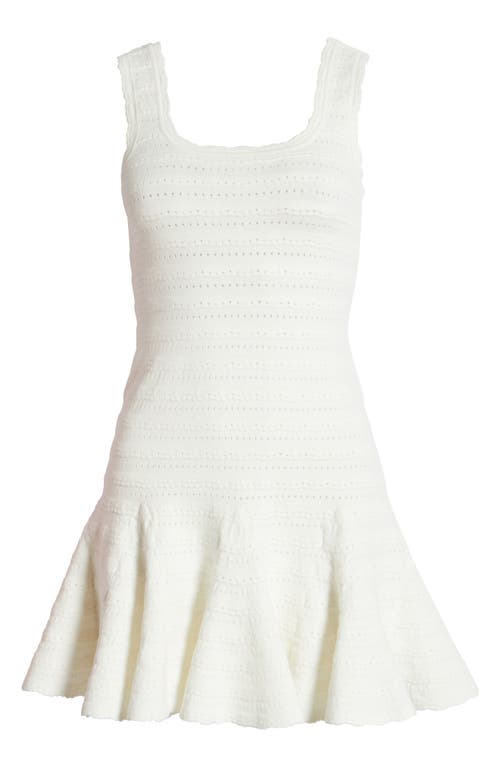 LOVESHACKFANCY LOVESHACKFANCY MARYANNE POINTELLE MINIDRESS