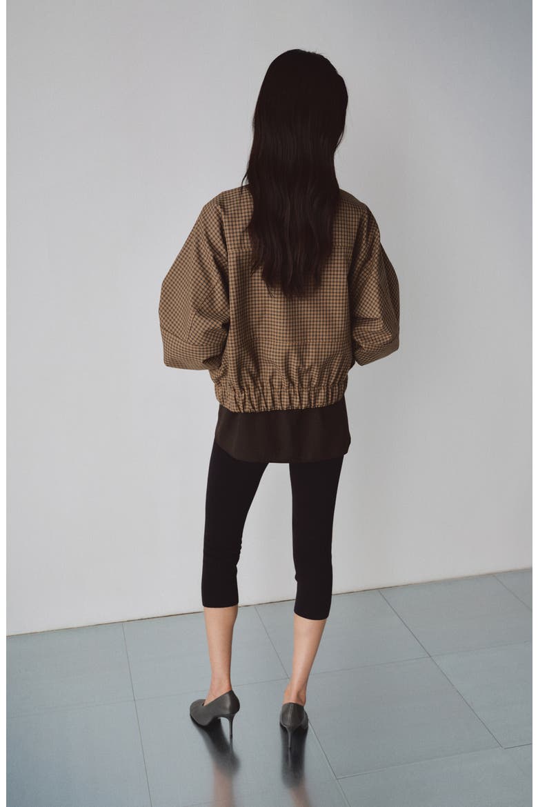 Josef Check Jacket, Alternate, color, BROWN
