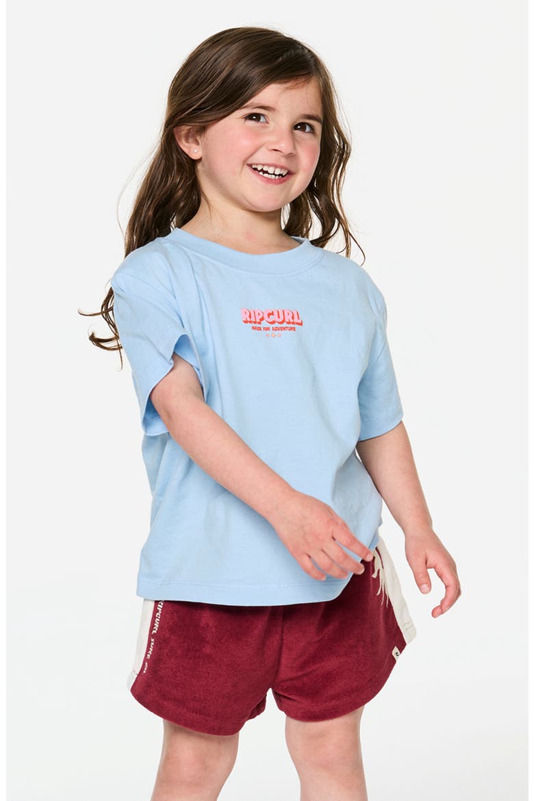 Kids' The Road Graphic Cotton T-Shirt, Main, color, SKY BLUE